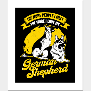 German Shepherd Dog Lover Gift Posters and Art